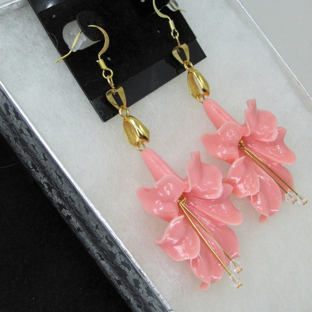 Gold Plated Garden Party Earrings